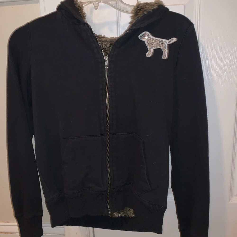 Victoria secret pink zip up jacket